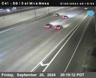 NB 15 at Mira Mesa Blvd