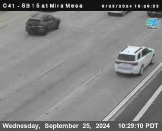 NB 15 at Mira Mesa Blvd