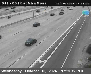 NB 15 at Mira Mesa Blvd