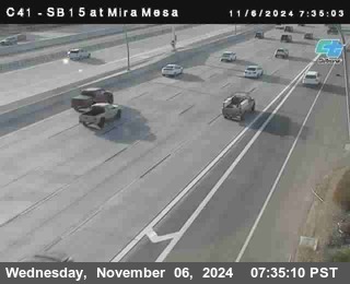 NB 15 at Mira Mesa Blvd