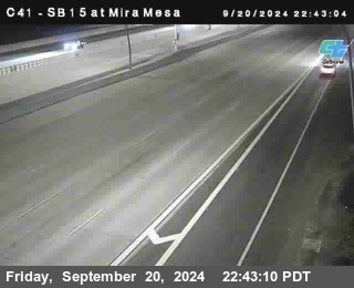 NB 15 at Mira Mesa Blvd