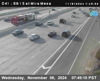 NB 15 at Mira Mesa Blvd