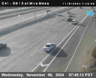 NB 15 at Mira Mesa Blvd