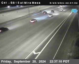 NB 15 at Mira Mesa Blvd