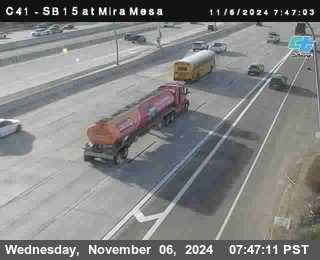 NB 15 at Mira Mesa Blvd