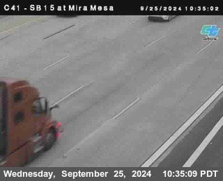 NB 15 at Mira Mesa Blvd