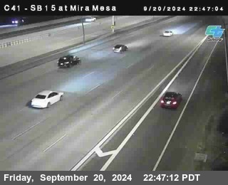 NB 15 at Mira Mesa Blvd