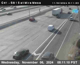 NB 15 at Mira Mesa Blvd