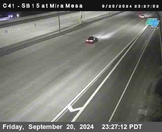 NB 15 at Mira Mesa Blvd