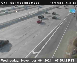 NB 15 at Mira Mesa Blvd