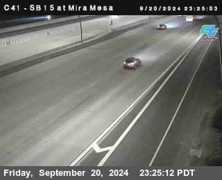 NB 15 at Mira Mesa Blvd