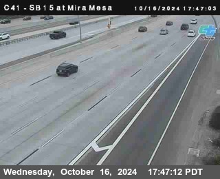 NB 15 at Mira Mesa Blvd