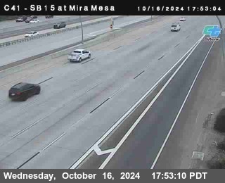 NB 15 at Mira Mesa Blvd