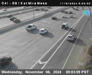 NB 15 at Mira Mesa Blvd