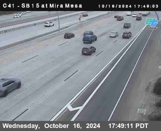 NB 15 at Mira Mesa Blvd