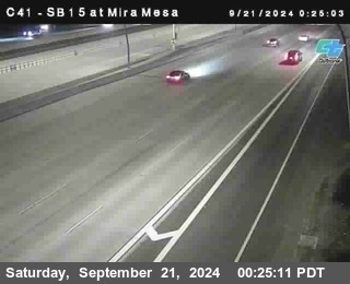 NB 15 at Mira Mesa Blvd