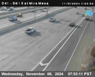 NB 15 at Mira Mesa Blvd