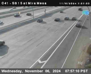 NB 15 at Mira Mesa Blvd