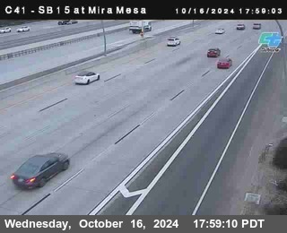 NB 15 at Mira Mesa Blvd