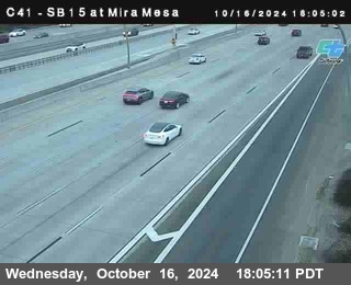 NB 15 at Mira Mesa Blvd