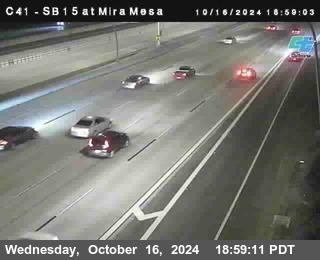 NB 15 at Mira Mesa Blvd