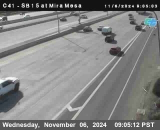 NB 15 at Mira Mesa Blvd