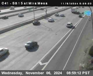 NB 15 at Mira Mesa Blvd