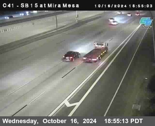 NB 15 at Mira Mesa Blvd