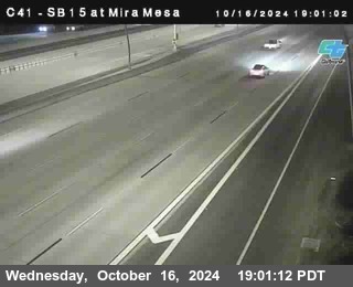 NB 15 at Mira Mesa Blvd