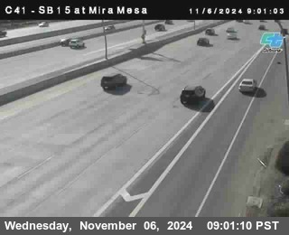 NB 15 at Mira Mesa Blvd