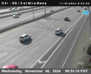 NB 15 at Mira Mesa Blvd