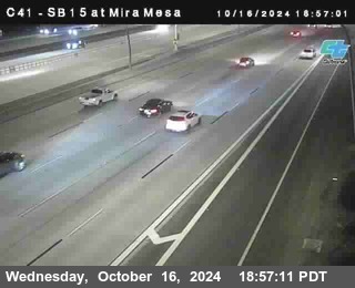 NB 15 at Mira Mesa Blvd