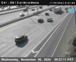 NB 15 at Mira Mesa Blvd