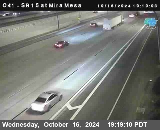 NB 15 at Mira Mesa Blvd