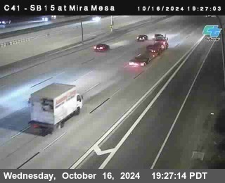 NB 15 at Mira Mesa Blvd