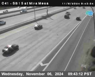 NB 15 at Mira Mesa Blvd