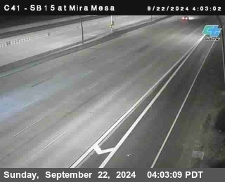 NB 15 at Mira Mesa Blvd