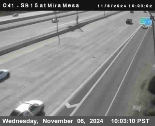 NB 15 at Mira Mesa Blvd