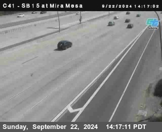 NB 15 at Mira Mesa Blvd