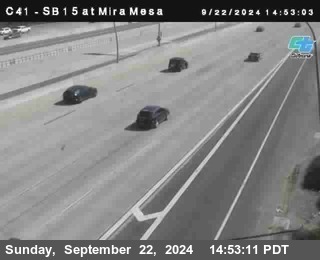 NB 15 at Mira Mesa Blvd