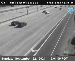 NB 15 at Mira Mesa Blvd