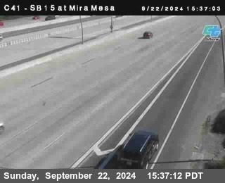 NB 15 at Mira Mesa Blvd