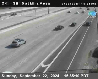 NB 15 at Mira Mesa Blvd