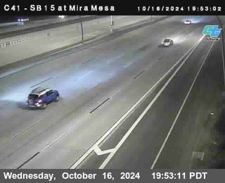 NB 15 at Mira Mesa Blvd