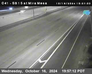 NB 15 at Mira Mesa Blvd