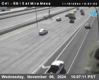 NB 15 at Mira Mesa Blvd