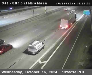 NB 15 at Mira Mesa Blvd