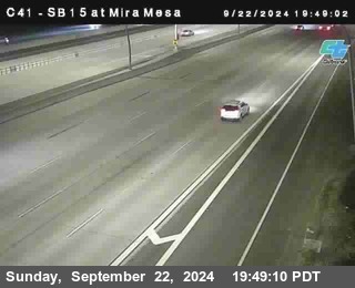 NB 15 at Mira Mesa Blvd