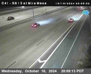 NB 15 at Mira Mesa Blvd