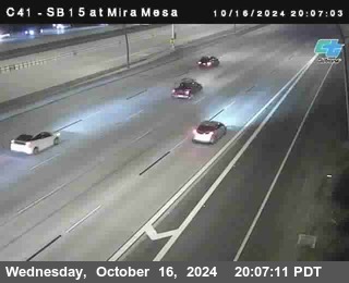 NB 15 at Mira Mesa Blvd